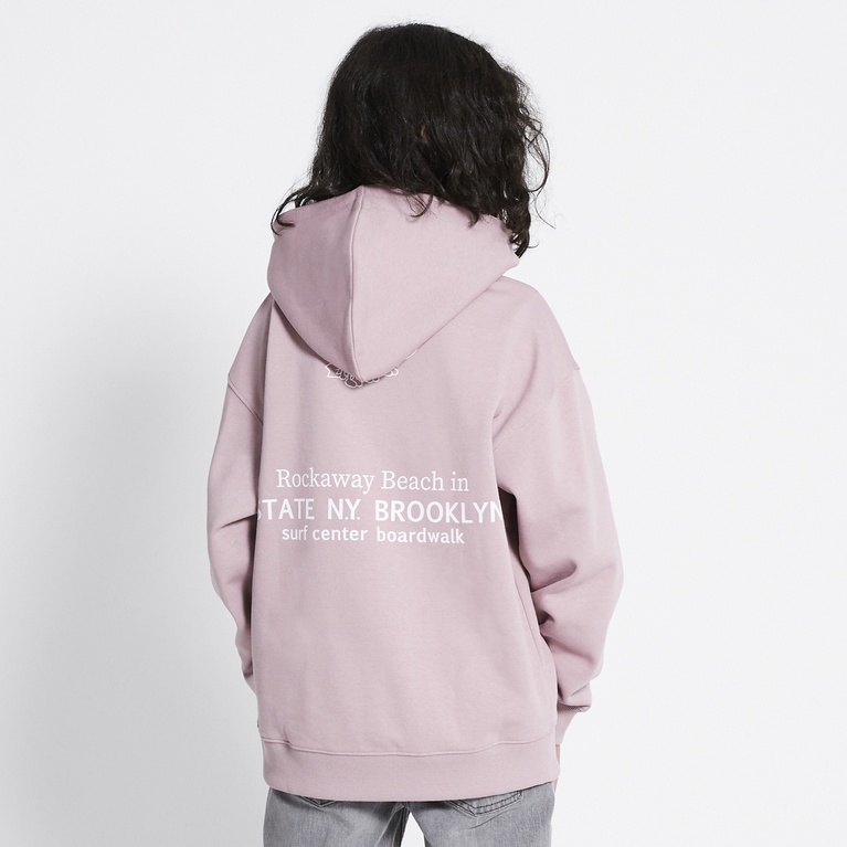 Printed hoodie "Logan" Berry